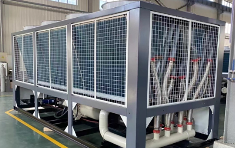 Air-cooled dual-cooling source low-temperature unit is online!